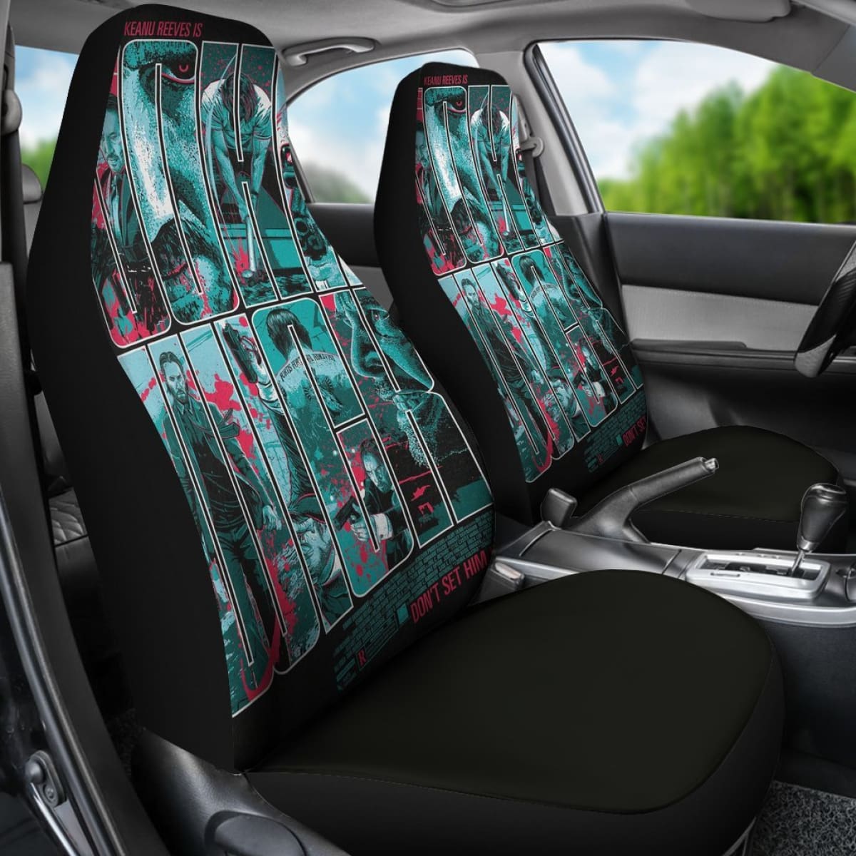 Untitled John Wick Poster 2020 Seat Covers Amazing Best Gift Ideas 2020 Universal Fit 090505