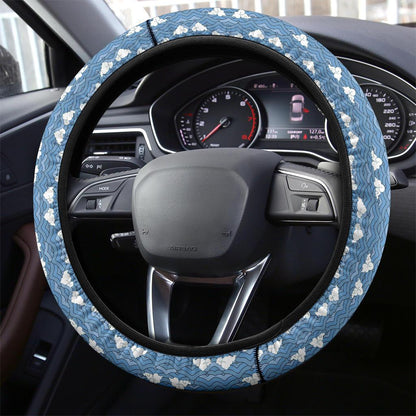 Urokodaki Haori Demon Slayer Anime Car Steering Wheel Cover 1