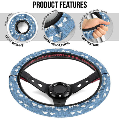 Urokodaki Haori Demon Slayer Anime Car Steering Wheel Cover 1