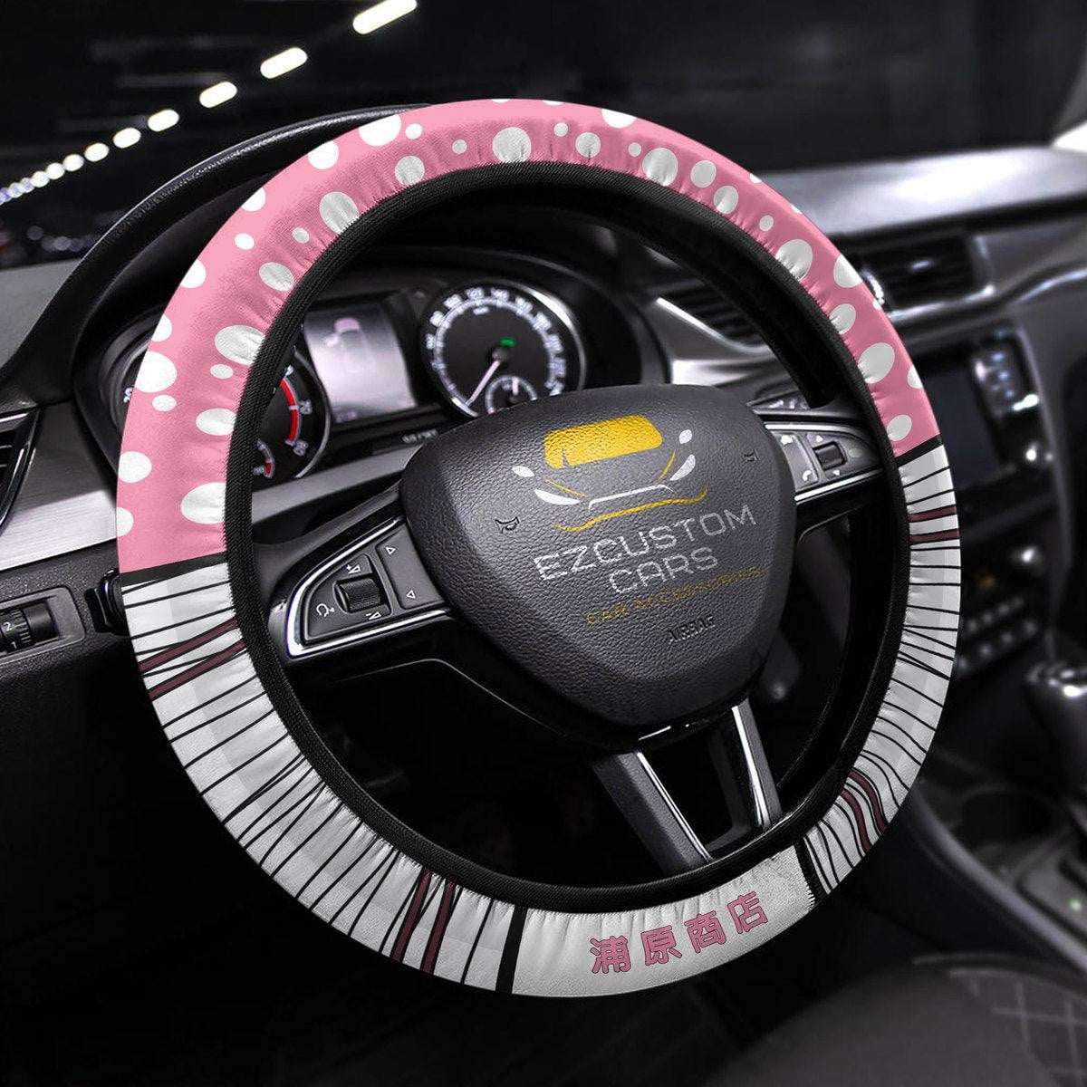 Ururu Tsumugiya Anime Steering Wheel Cover Custom Anime Bleach Car Accessories