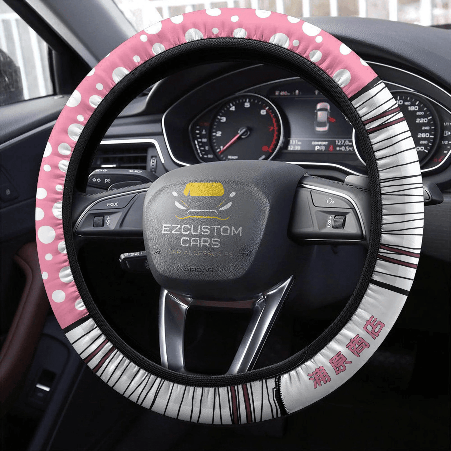 Ururu Tsumugiya Anime Steering Wheel Cover Custom Anime Bleach Car Accessories