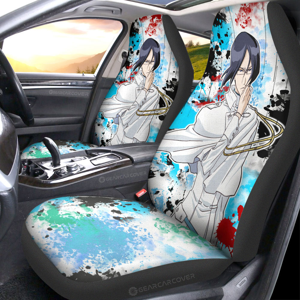 Uryu Ishida Car Seat Covers Custom Car Accessories