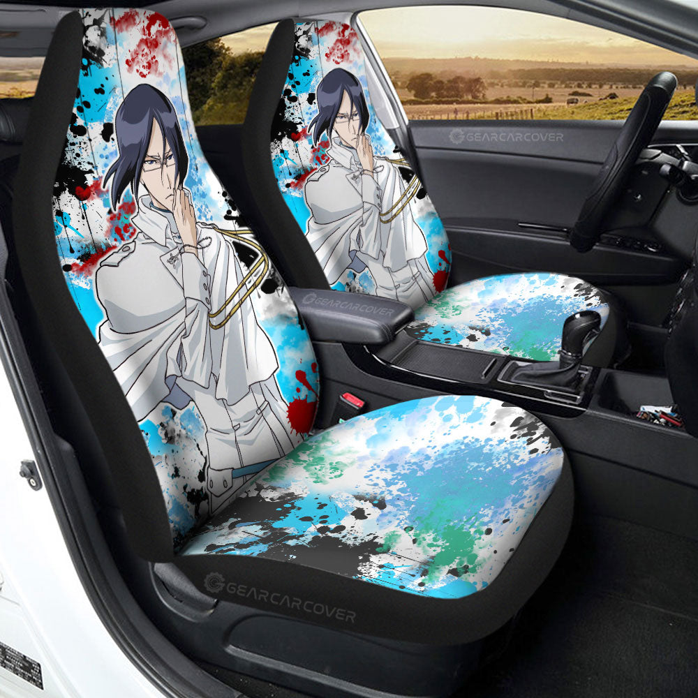 Uryu Ishida Car Seat Covers Custom Car Accessories