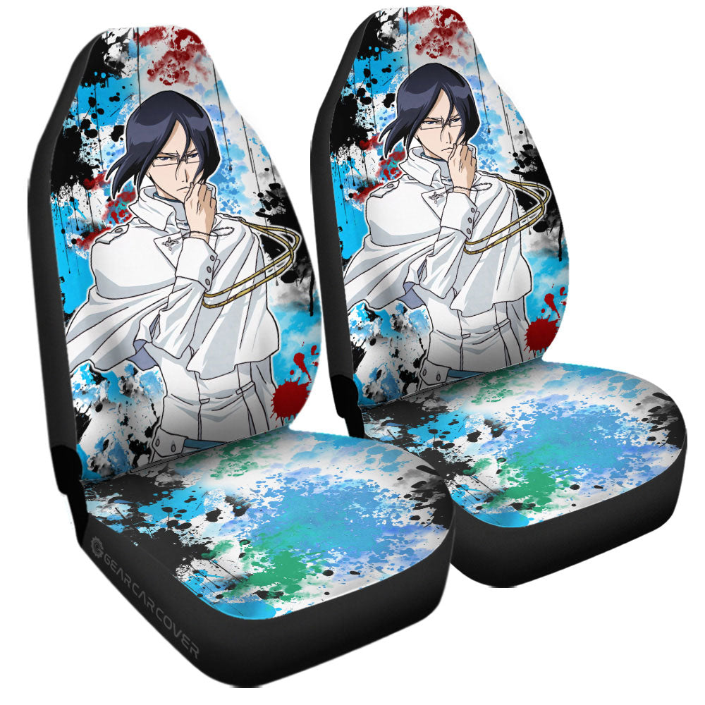 Uryu Ishida Car Seat Covers Custom Car Accessories
