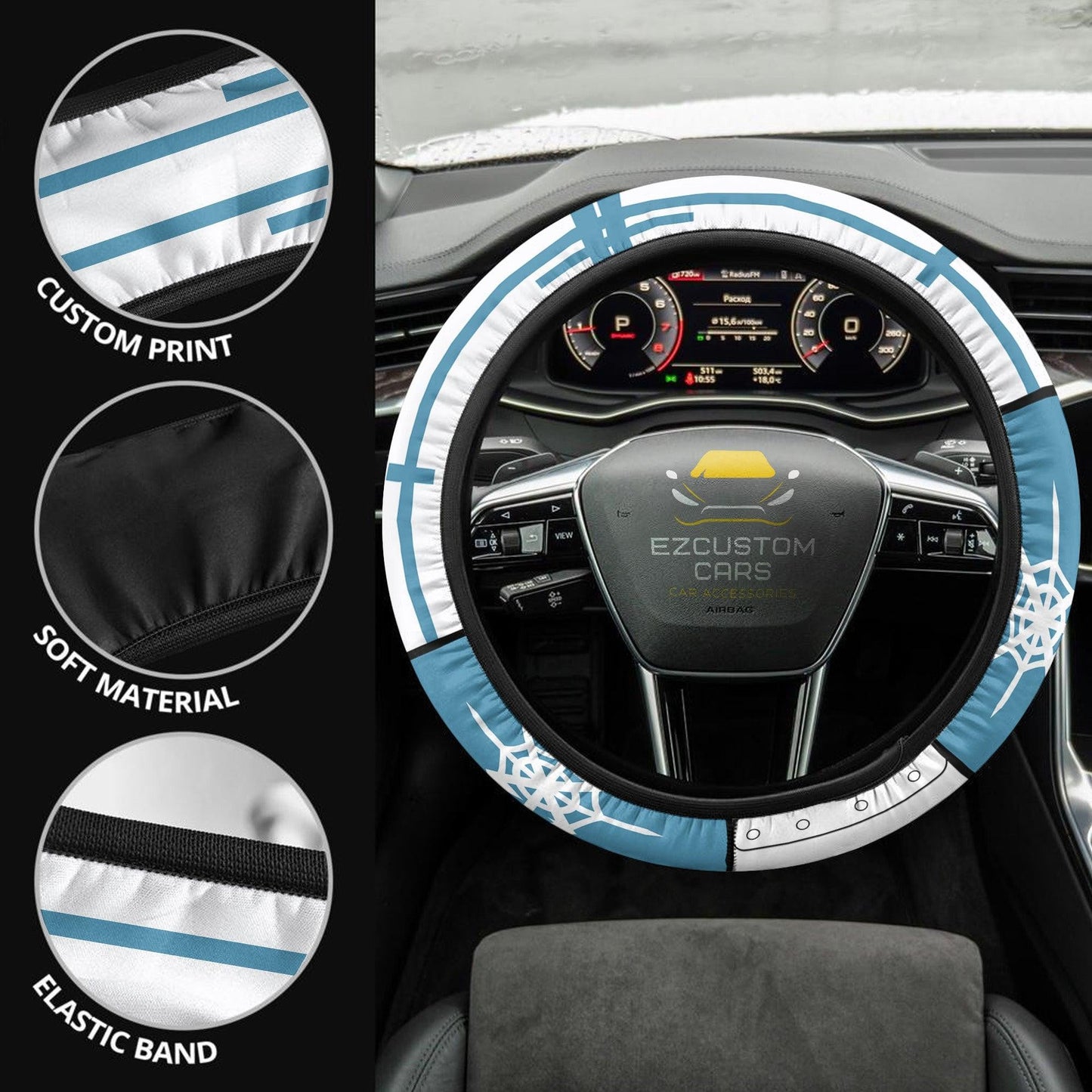 Uryuu Ishida Bleach Steering Wheel Cover