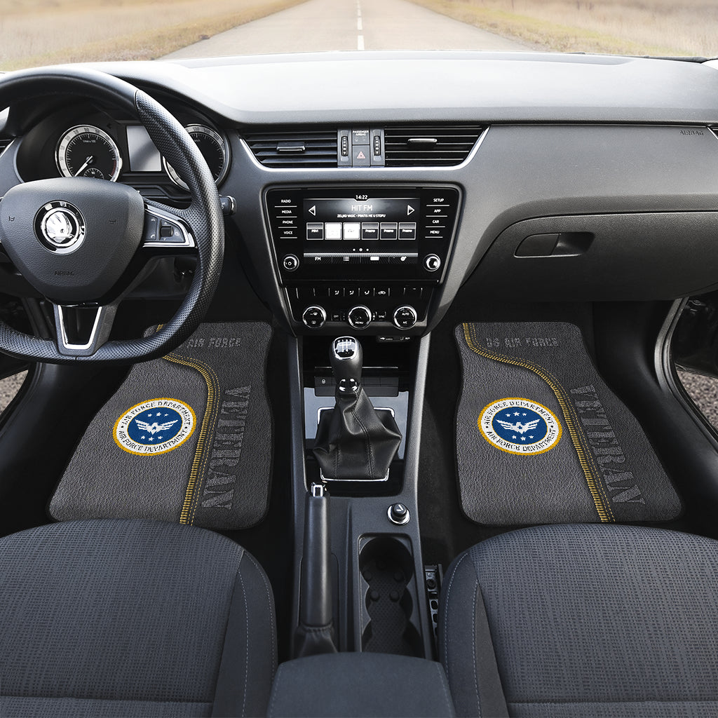 Us Air Force Veteran Car Floor Mats