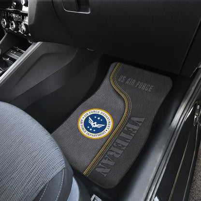 Us Air Force Veteran Car Floor Mats
