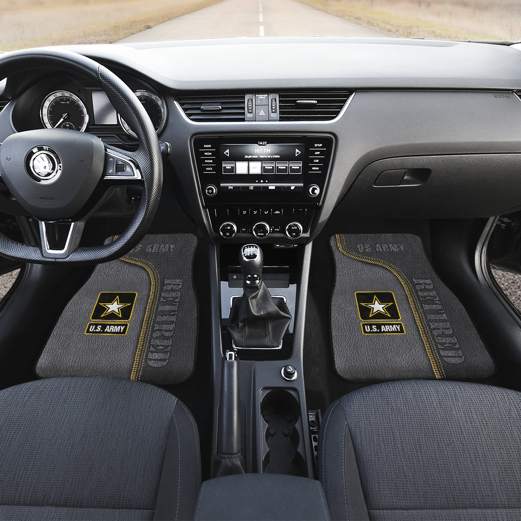 Us Army Get In Sit Down Shut Up Hold On Betired Car Floor Mats