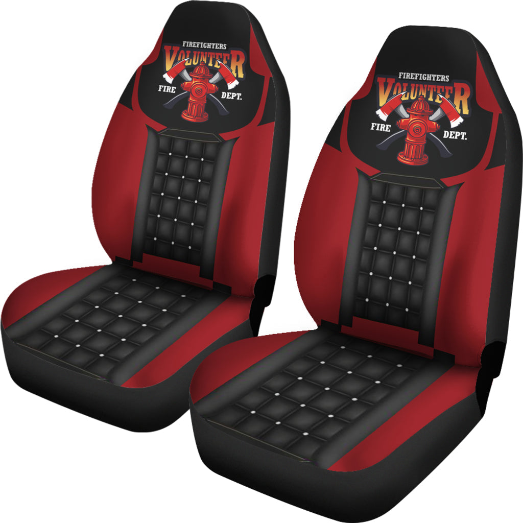 Us Fire Fighter 5 Car Seat Cover