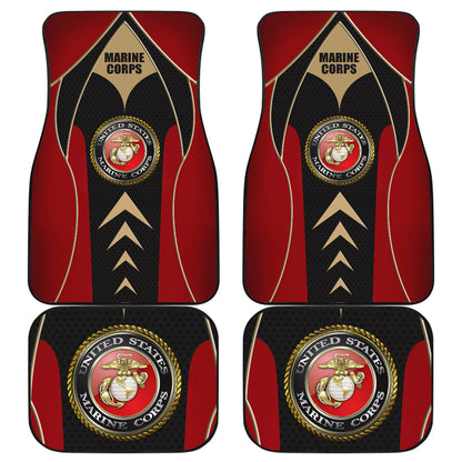 Us Marine Corps 2 Car Floor Mats Car Accessories