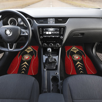 Us Marine Corps 2 Car Floor Mats Car Accessories