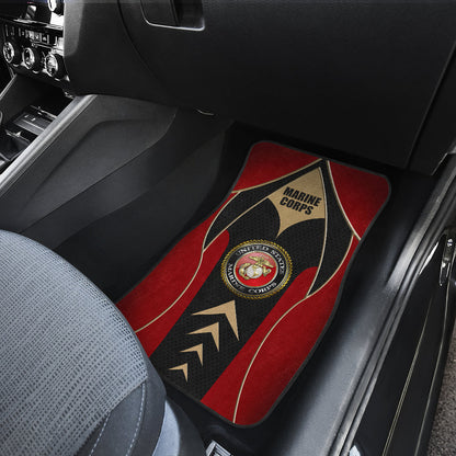 Us Marine Corps 2 Car Floor Mats Car Accessories