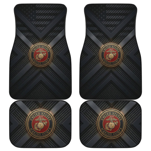 Us Marine Corps Car Floor Mats - Military Car Accessories