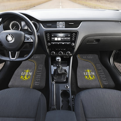Us Navy Get In Sit Down Shut Up Hold On Retired Car Floor Mats