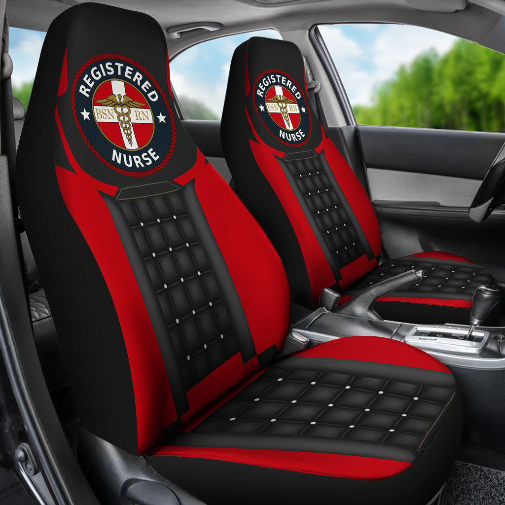 Us Nurse 3 Car Seat Cover