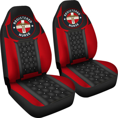 Us Nurse 3 Car Seat Cover