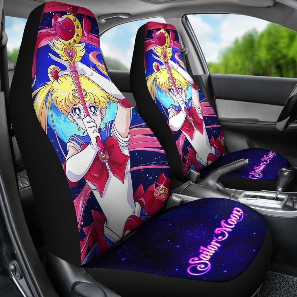 Usage Car Seat Covers Sailor Moon Manga Fan Gift H031620 Universal Fit 225311