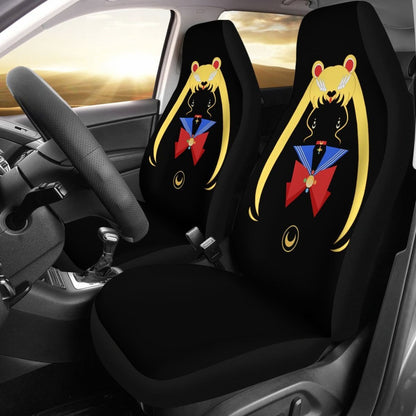 Usagi Tsukino Sailor Moon Car Seat Covers Manga Fan Gift H031520 Universal Fit 225311