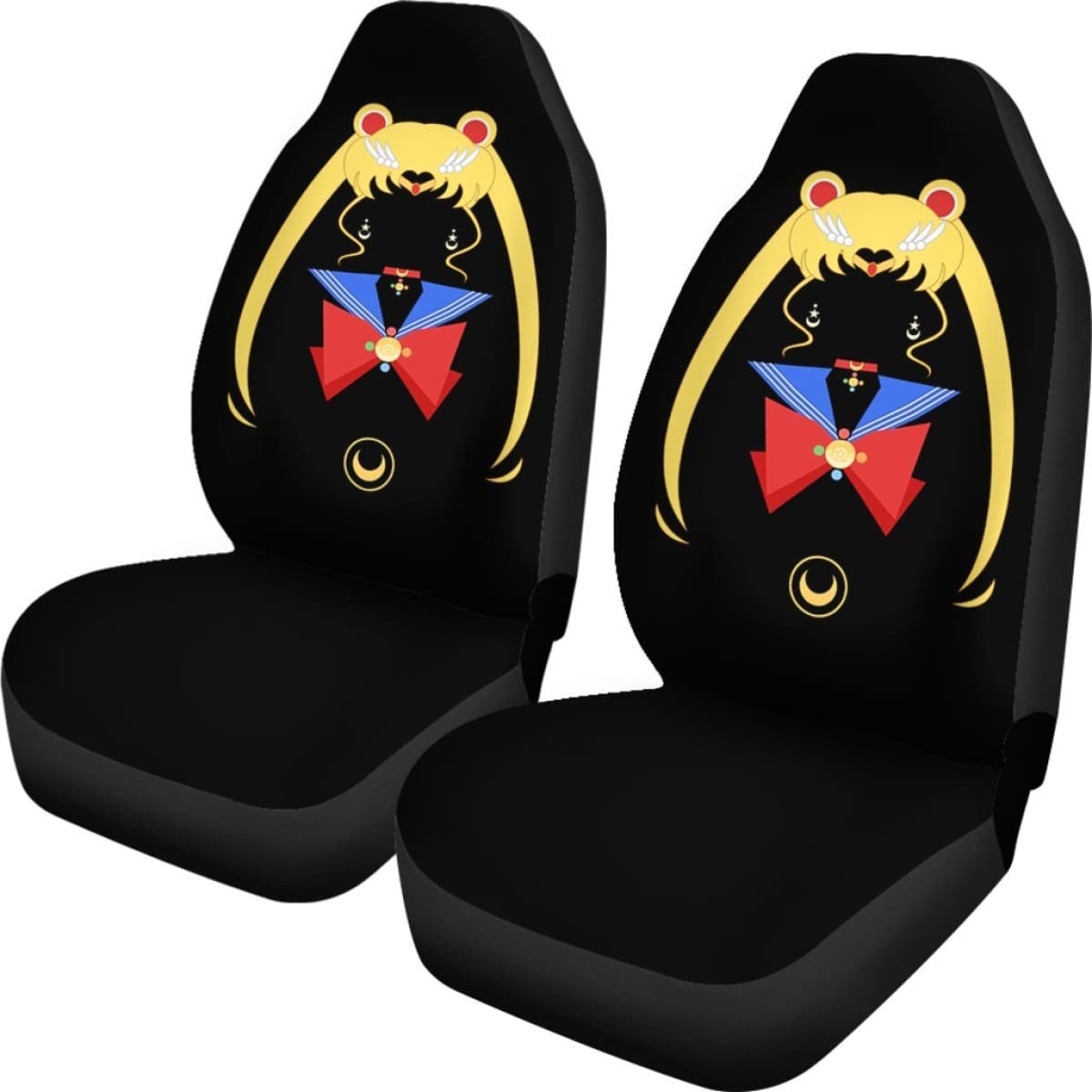 Usagi Tsukino Sailor Moon Car Seat Covers Manga Fan Gift H031520 Universal Fit 225311