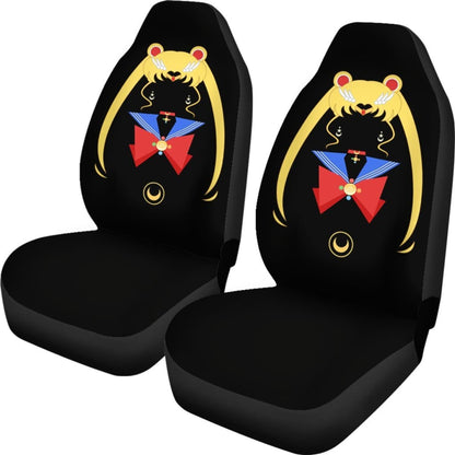 Usagi Tsukino Sailor Moon Car Seat Covers Manga Fan Gift H031520 Universal Fit 225311
