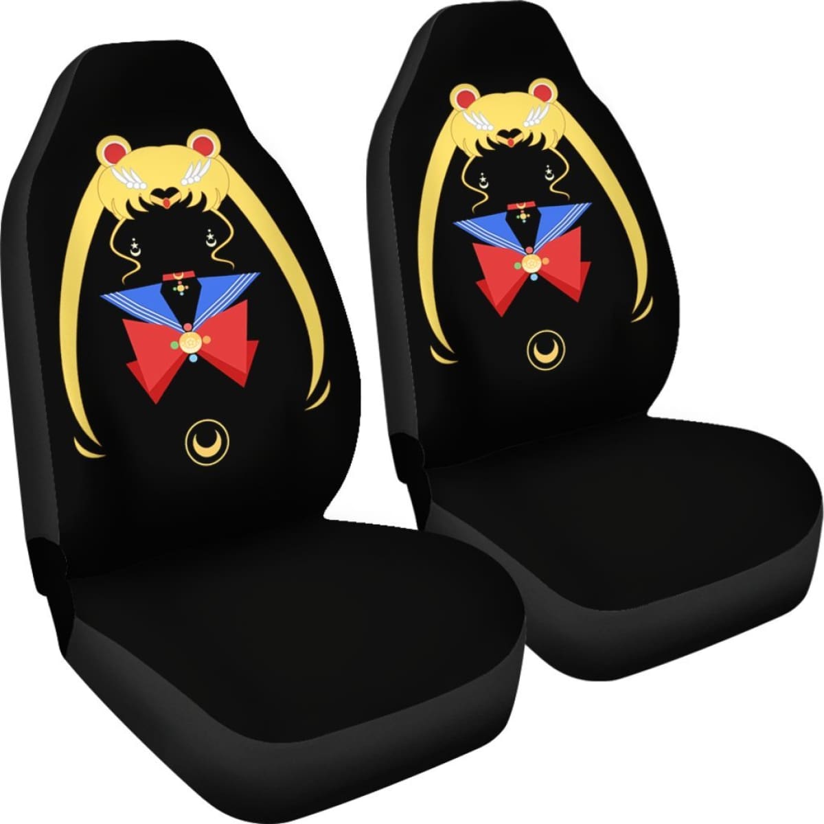 Usagi Tsukino Sailor Moon Car Seat Covers Manga Fan Gift H031520 Universal Fit 225311
