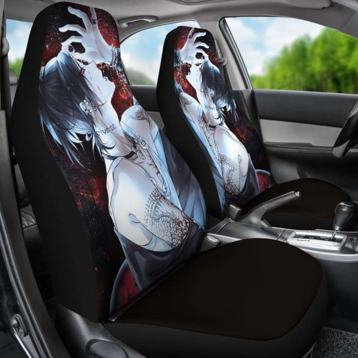Uta Tokyo Ghoul Car Seat Covers Universal Fit 051312