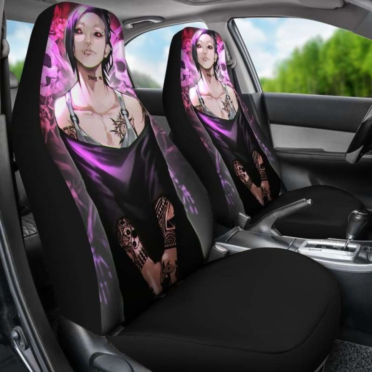 Uta Tokyo Ghoul Car Seat Covers Universal Fit 051312