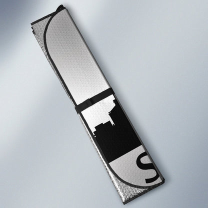 Utah Salt Lake Skyline Car Sunshade Custom Car Accessories