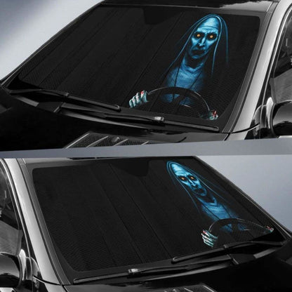 Valak Halloween Horror Movie Auto Sun Shade 918b Universal Fit