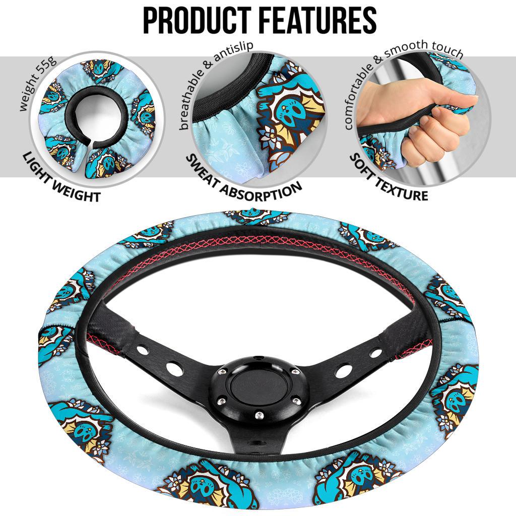 Vaporeon Car Steering Wheel Cover