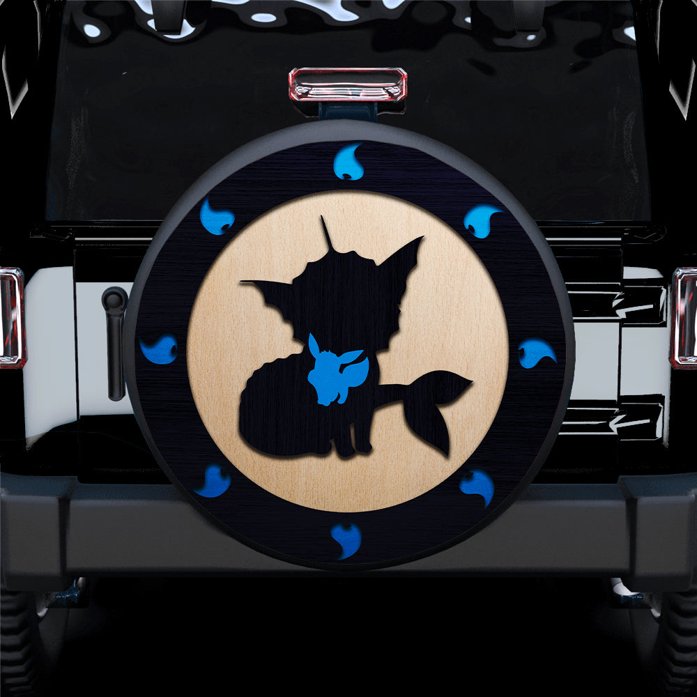 Vaporeon Eevee Evolution Jeep Car Spare Tire Cover