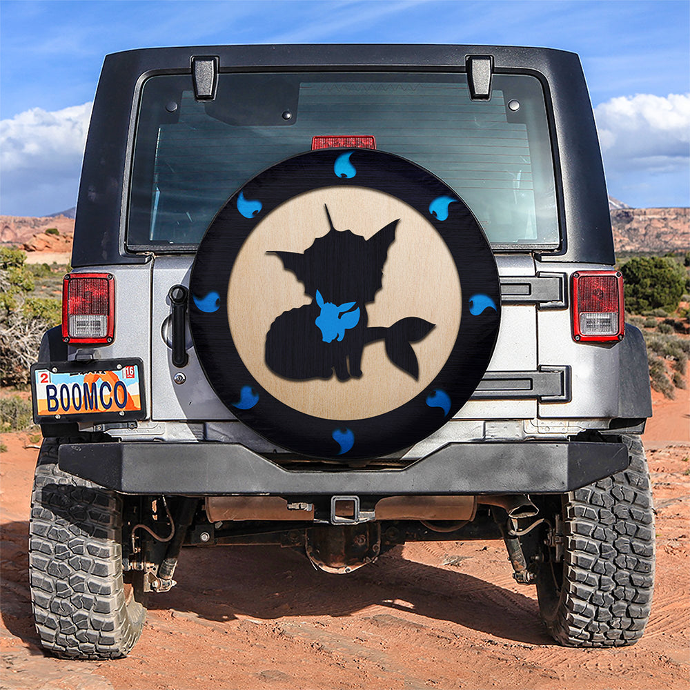 Vaporeon Eevee Evolution Jeep Car Spare Tire Cover