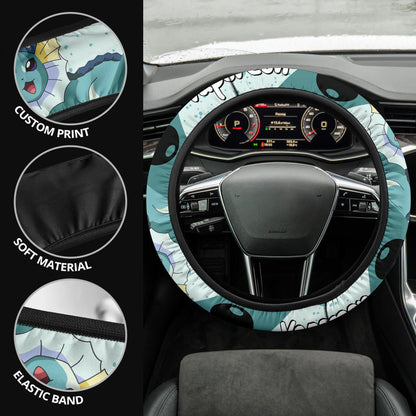 Vaporeon Steering Wheel Cover