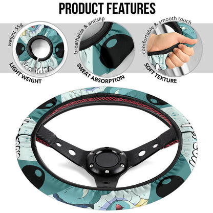 Vaporeon Steering Wheel Cover