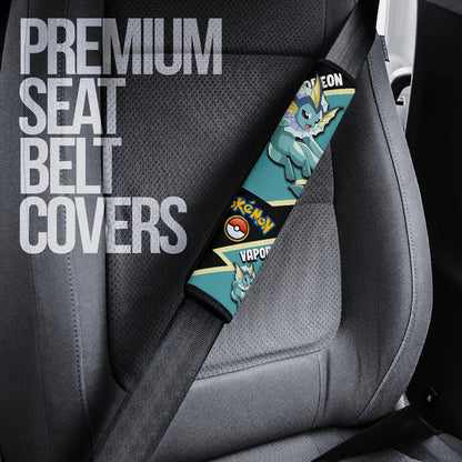 Vaporeon car seat belt covers Anime Custom Car Accessories