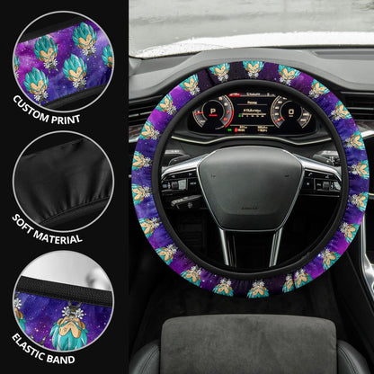 Vegeta Dragon Ball Anime Custom Car Steering Wheel Cover