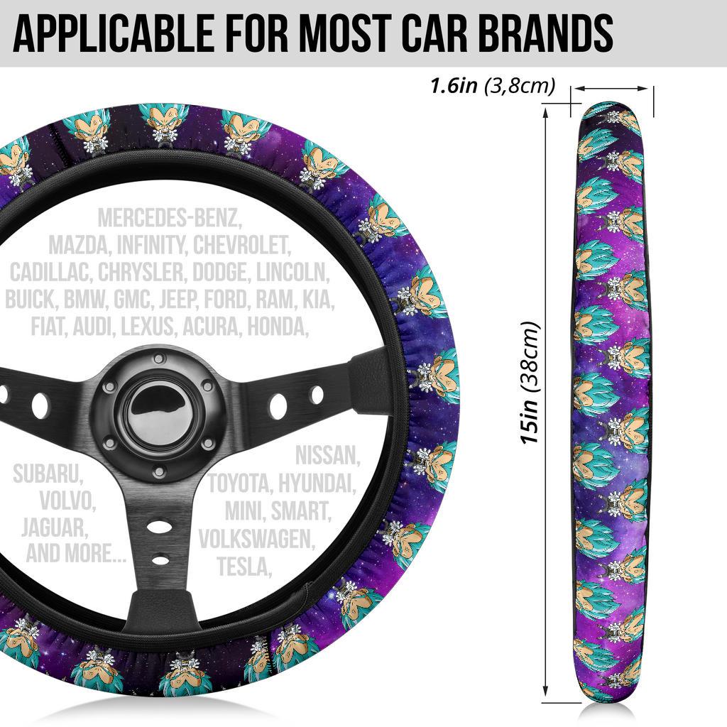 Vegeta Dragon Ball Anime Custom Car Steering Wheel Cover