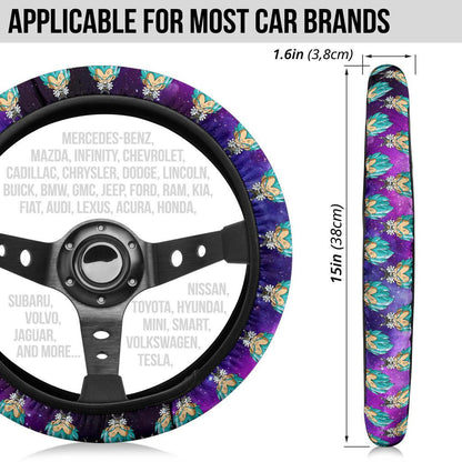 Vegeta Dragon Ball Anime Custom Car Steering Wheel Cover