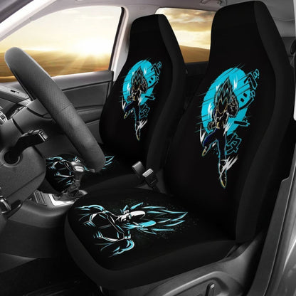 Vegeta Dragon Ball Z Blue Design Car Seat Covers Lt02 Universal Fit 225721