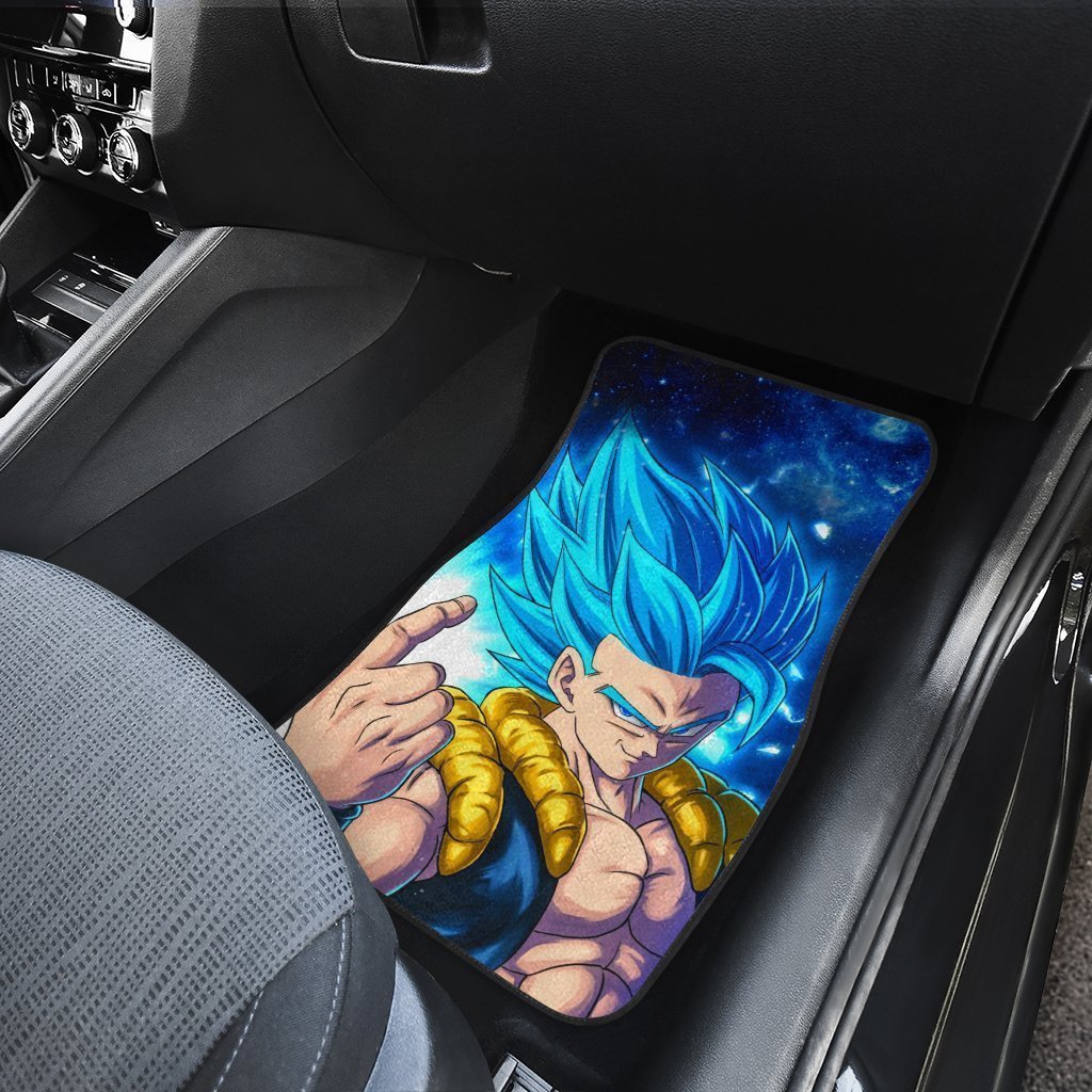 Vegito and Gogeta Car Floor Mats Custom Anime DBS Car Accessories