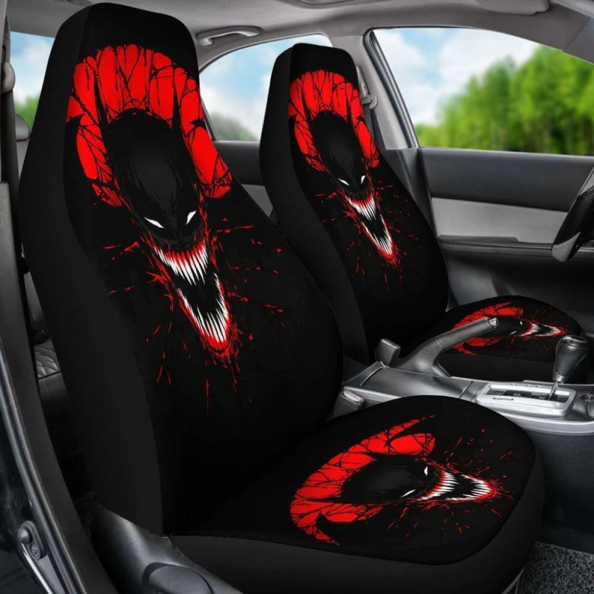 Venom Bat Car Seat Covers Universal Fit 051012
