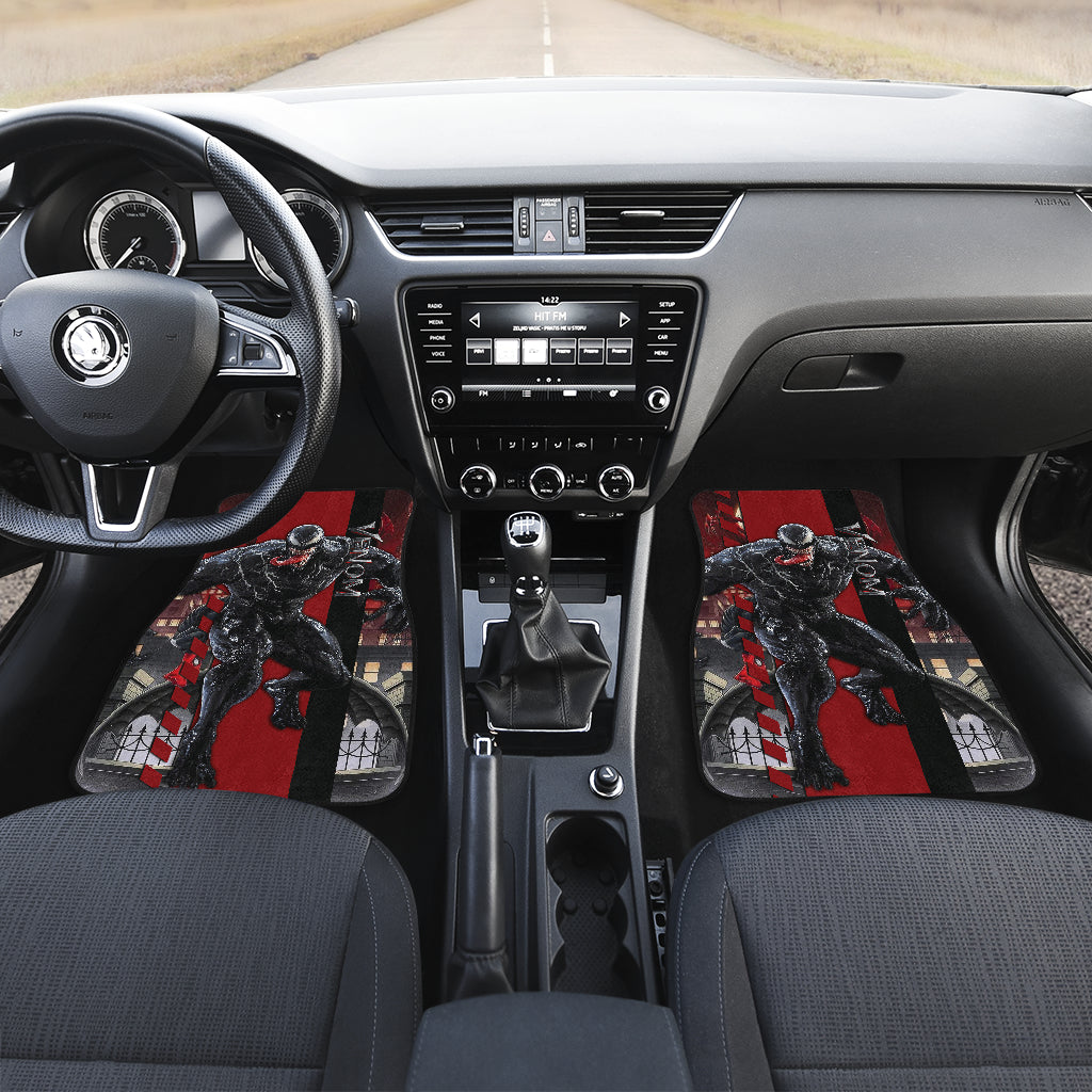 Venom Car Floor Mats Custom For Fans Ci221223-06
