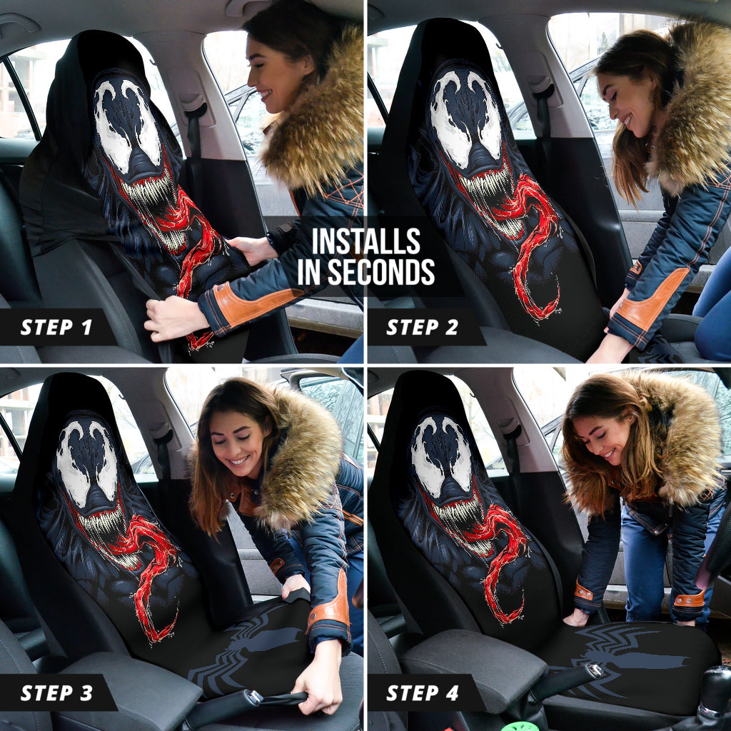 Venom Car Seat Covers Car Accessories Ci220330-04