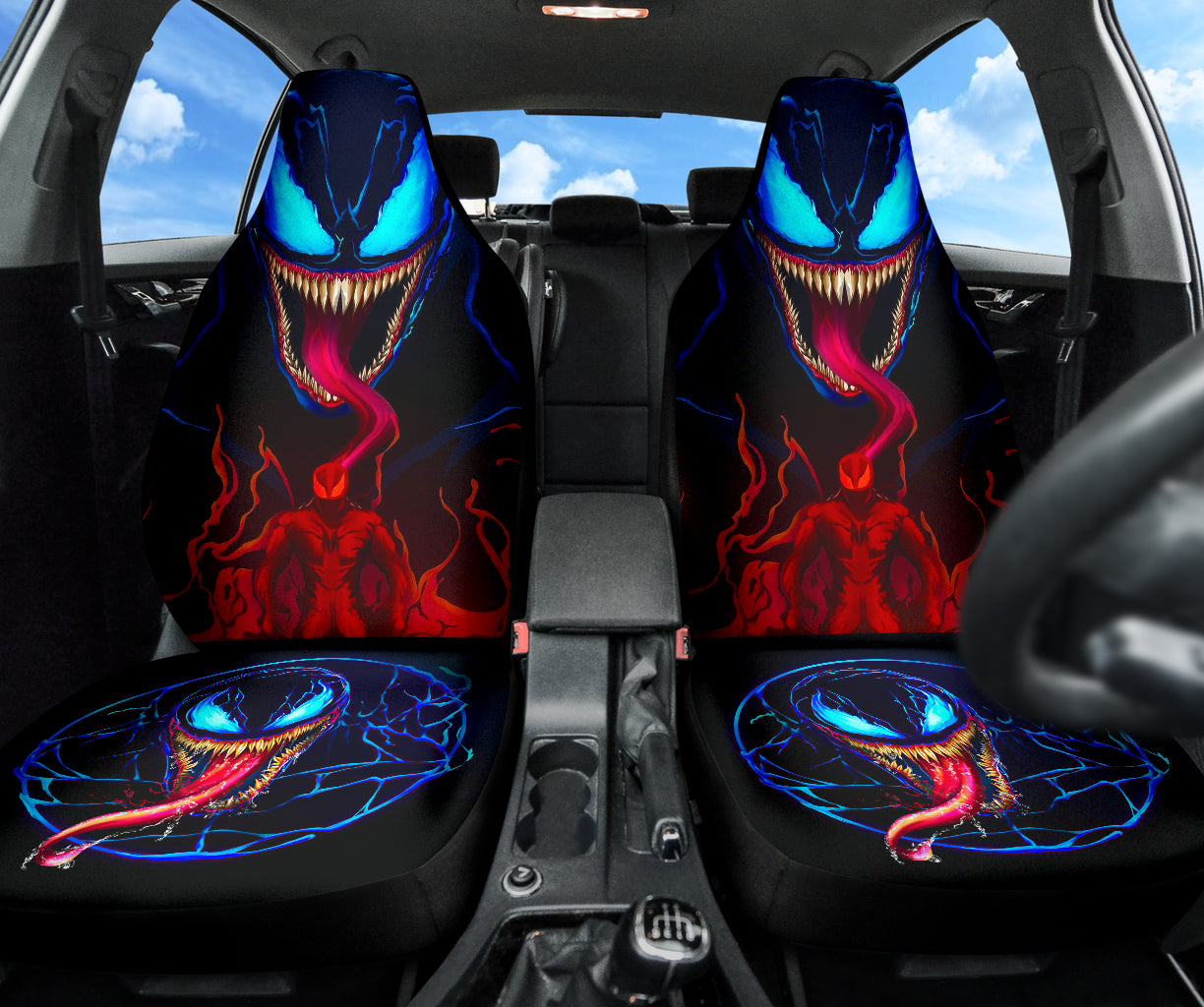 Venom Car Seat Covers Car Accessories Ci220330-03