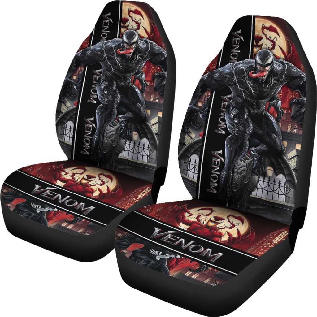Venom Car Seat Covers Custom For Fans Ci221223-01