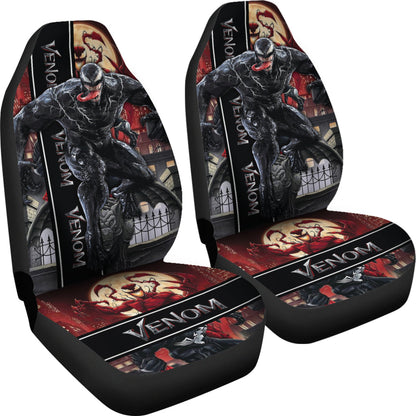 Venom Car Seat Covers Custom For Fans Ci221223-01