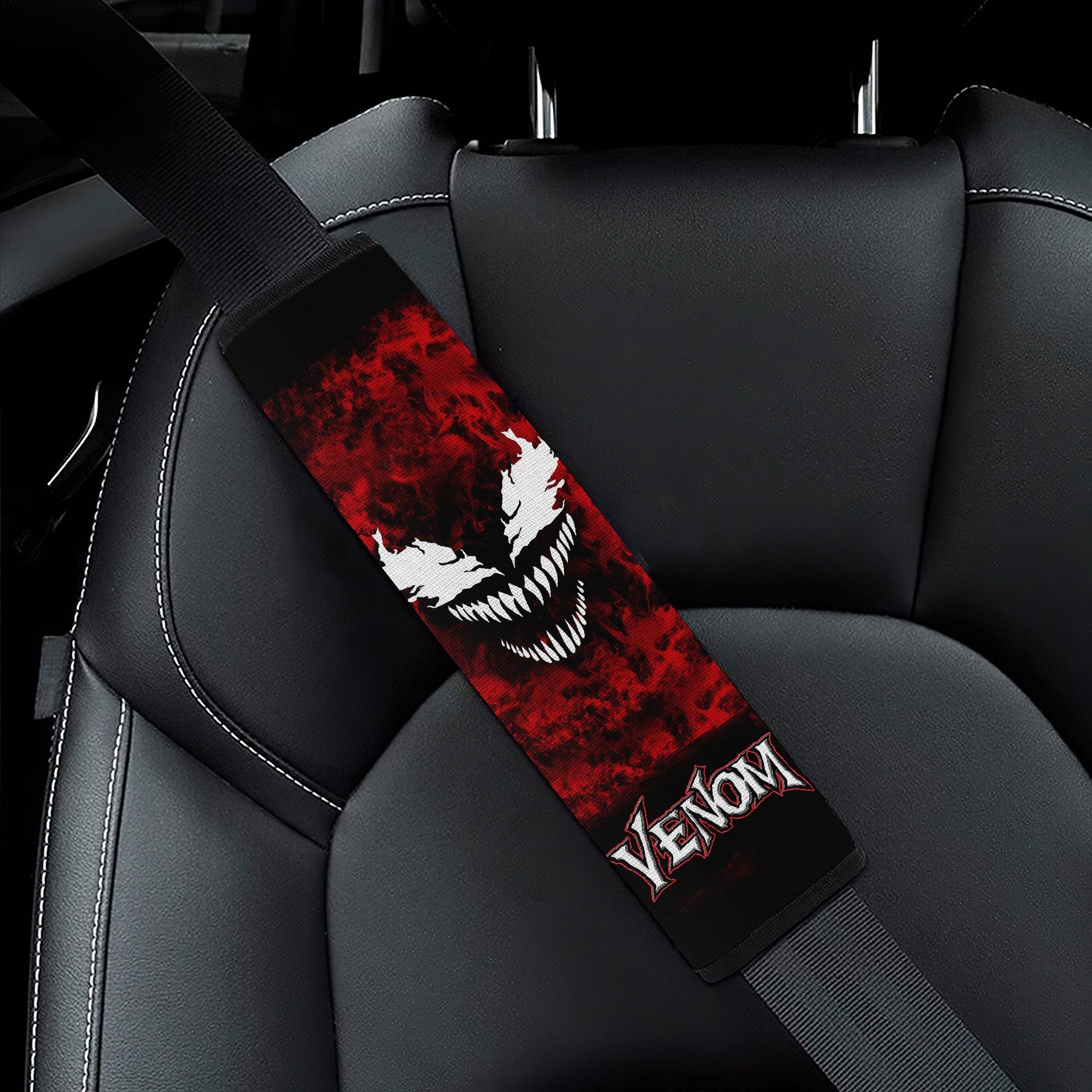 Venom Carnage Car Seat Belt Cover Custom Car Accessories