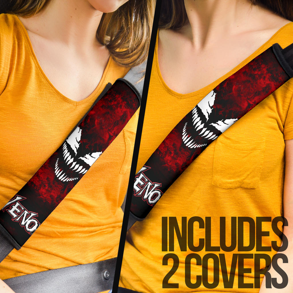 Venom Carnage Car Seat Belt Cover Custom Car Accessories