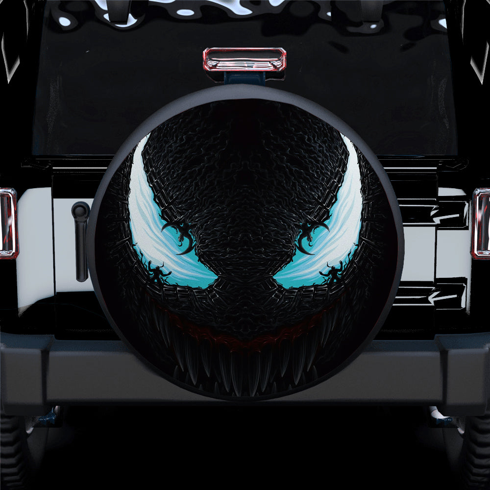 Venom Face Car Spare Tire Cover