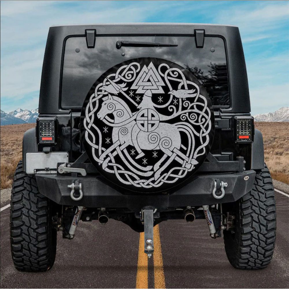 Viking Mystic Car Spare Tire Cover